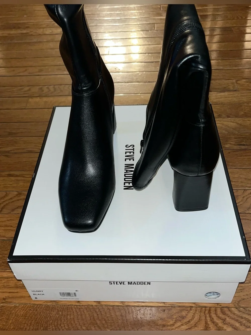 Steve Madden Hunny Knee High Boots Black Women’s Size 10 Regular Calf
